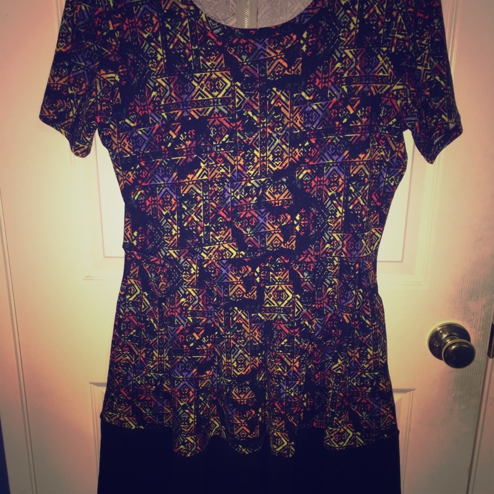 Lula roe amelia dress.